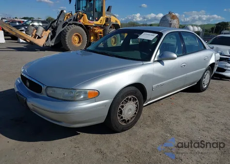 2001 Buick Century Custom z USA, uszkodzony, nr VIN 2G4WS52J411337070